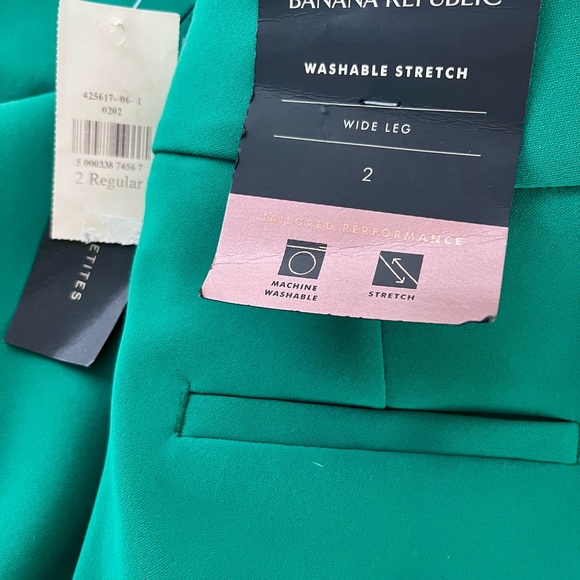 NWT Banana Republic wide leg tailored trousers - Picture 3 of 7